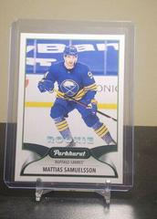 Mattias Samuelsson Hockey Cards 2021 Parkhurst Prices