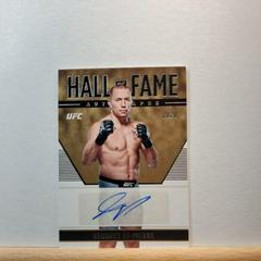 Georges St Pierre Ufc Cards 2022 Panini Chronicles UFC Hall of Fame Autographs Prices