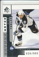 Ryan Tobler Hockey Cards 2001 SP Authentic Prices