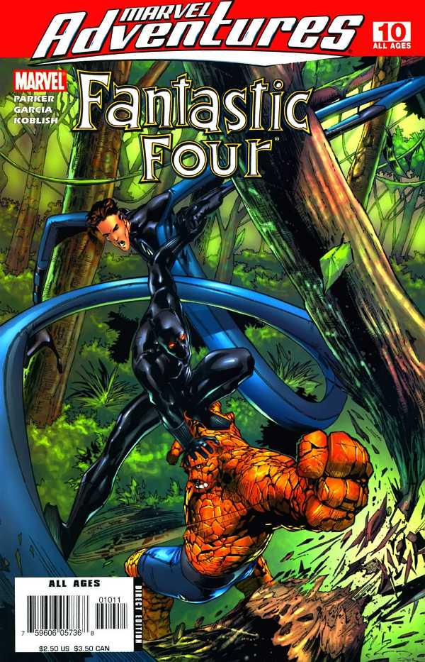 Marvel Adventures: Fantastic Four #10 (2006) Comic Books Marvel Adventures Fantastic Four