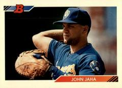 John Jaha Baseball Cards 1992 Bowman Prices