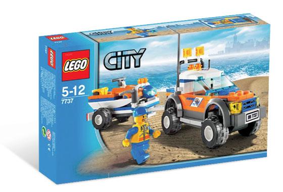 Coast Guard 4WD & Jet Scooter #7737 LEGO City