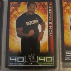 Ron Simmons Wrestling Cards 2008 Topps WWE Slam Attax Prices