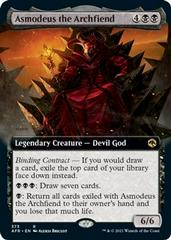Asmodeus the Archfiend [Extended Art Foil] Magic Adventures in the Forgotten Realms Prices