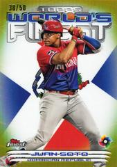 Juan Soto [Gold] #2000-11 Baseball Cards 2023 Topps Finest 2000 World's Prices