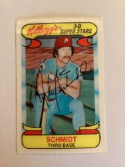 Mike Schmidt [3-D Super Stars] Baseball Cards 1978 Kellogg's Prices