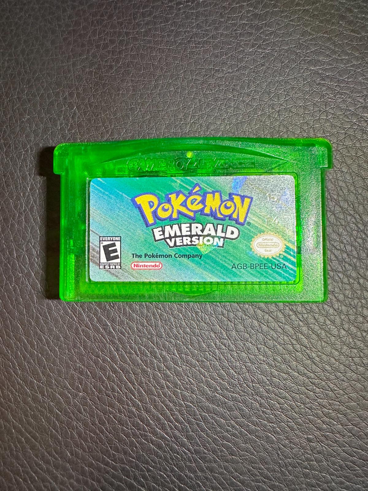 When Does H & R Block Start Emerald Advance Pokemon Emerald | Item only | GameBoy Advance