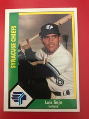 Luis Sojo #18 Baseball Cards 1990 CMC Syracuse Chiefs Prices