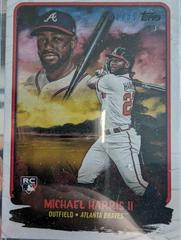 Michael Harris II [Titanium White] Baseball Cards 2023 Topps X Bob Ross The Joy Of Budding Talents Prices