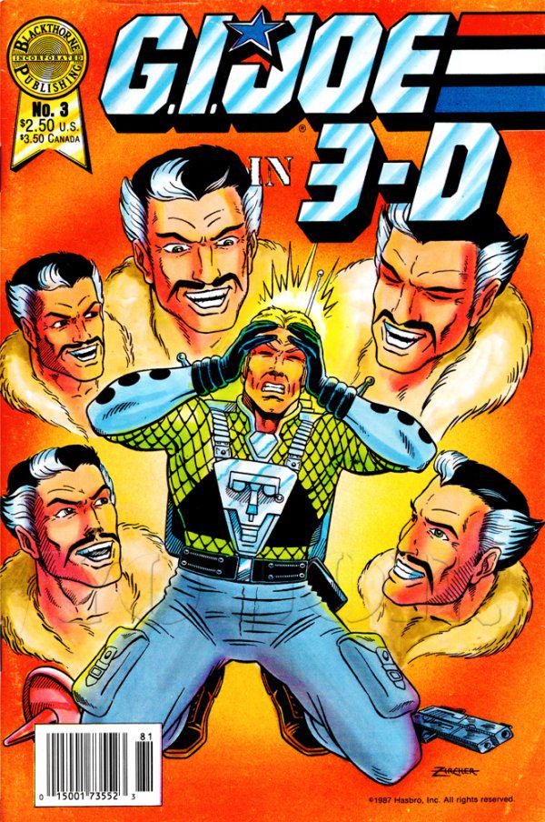 G.I. Joe In 3-D #3 (1988) Comic Books G.I. Joe in 3D