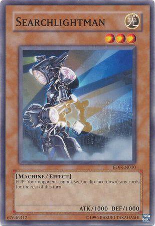 Searchlightman EOJ-EN010 YuGiOh Enemy of Justice