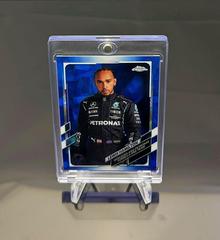 Lewis Hamilton [Sapphire] #1 Racing Cards 2021 Topps Chrome Formula 1 Prices