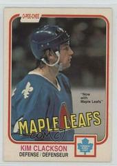 Kim Clackson Hockey Cards 1981 O-Pee-Chee Prices