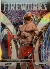 Jiri Prochazka [Silver] #13 Ufc Cards 2022 Panini Prizm UFC Fireworks Prices