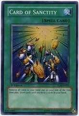 Card of Sanctity [1st Edition] YuGiOh The Lost Millennium Prices