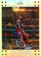 LeBron James [Refractor] Basketball Cards 2007 Topps Chrome Prices