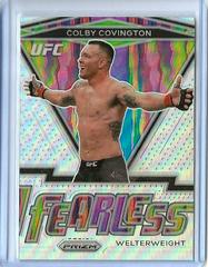 Colby Covington [Silver] Ufc Cards 2021 Panini Prizm UFC Fearless Prices