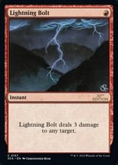 Lightning Bolt #157 Magic 30th Anniversary Prices