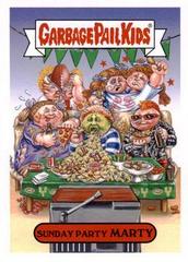 Sunday Party MARTY #9b Garbage Pail Kids American As Apple Pie Prices