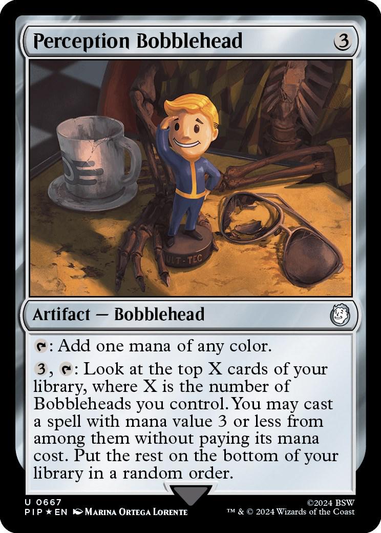 Perception Bobblehead #667 Magic Fallout