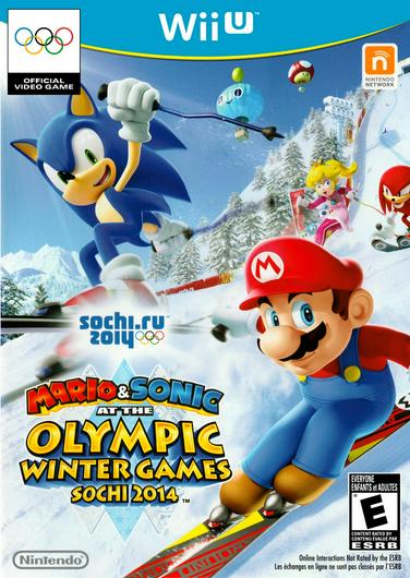 Mario & Sonic at the Sochi 2014 Olympic Games Cover Art