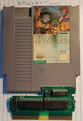 Cartridge And Motherboard  | Battle of Olympus NES