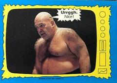 George The Animal Steele Wrestling Cards 1987 Topps WWF Prices