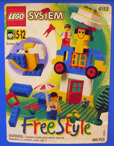 Large FreeStyle Bucket #4152 LEGO FreeStyle