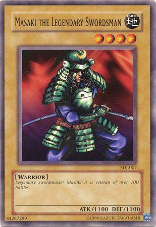 Masaki the Legendary Swordsman SDJ-007 Cover Art