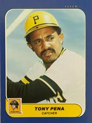 Tony Pena #119 Baseball Cards 1986 Fleer Mini Prices