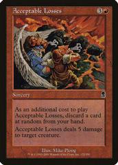 Acceptable Losses [Foil] Magic Odyssey Prices