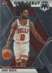 Coby White Basketball Cards 2019 Panini Mosaic Prices
