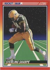 Sterling Sharpe Football Cards 1990 Panini Score Prices