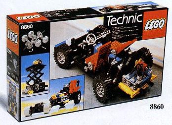 Car Chassis #8860 LEGO Technic