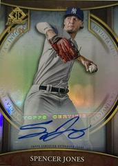 Spencer Jones [Autograph] #BI-6 Baseball Cards 2023 Bowman Invicta Prices