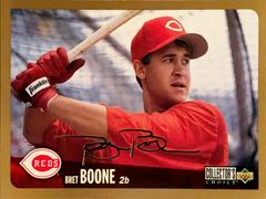 Bret Boone [Gold Signature] #515 Baseball Cards 1996 Collector's Choice Prices