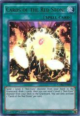 Cards of the Red Stone [1st Edition] CORE-EN060 YuGiOh Clash of Rebellions Prices