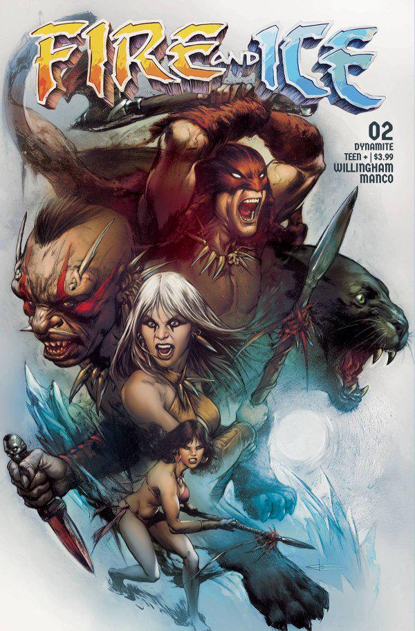 Fire and Ice [Manco] #2 (2023) Comic Books Fire and Ice