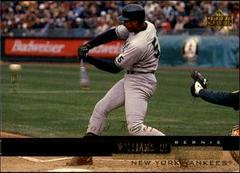 Bernie Williams #118 Baseball Cards 2000 Upper Deck Gold Reserve Prices