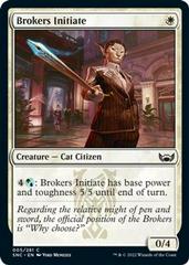Brokers Initiate [Foil] #5 Magic Streets of New Capenna Prices