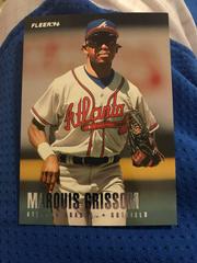 Marquis Grissom Baseball Cards 1996 Fleer Braves Team Set Prices