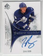 Tyler Bozak [Autograph] Hockey Cards 2009 SP Authentic Prices