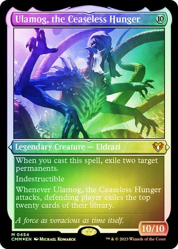 Ulamog, the Ceaseless Hunger #454 Magic Commander Masters