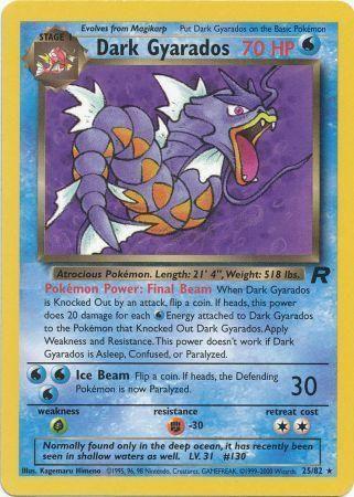 Dark Gyarados #25 Prices | Pokemon Team Rocket | Pokemon Cards