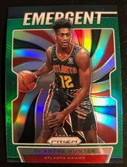 DE'Andre Hunter [Green Prizm] #9 Basketball Cards 2019 Panini Prizm Emergent Prices