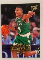 David Wesley #15 Basketball Cards 1995 Ultra Prices