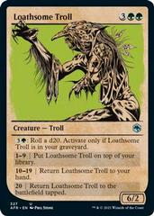 Loathsome Troll [Showcase Foil] #327 Magic Adventures in the Forgotten Realms Prices