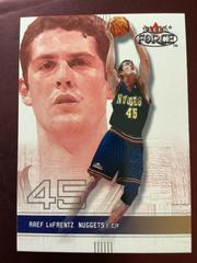 Raef LaFrentz #6 Basketball Cards 2001 Fleer Force Prices