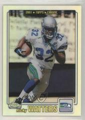 Ricky Watters [Refractor] #16 Football Cards 2001 Topps Chrome Prices