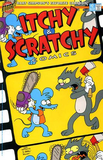 Itchy & Scratchy Comics #2 (1994) Cover Art